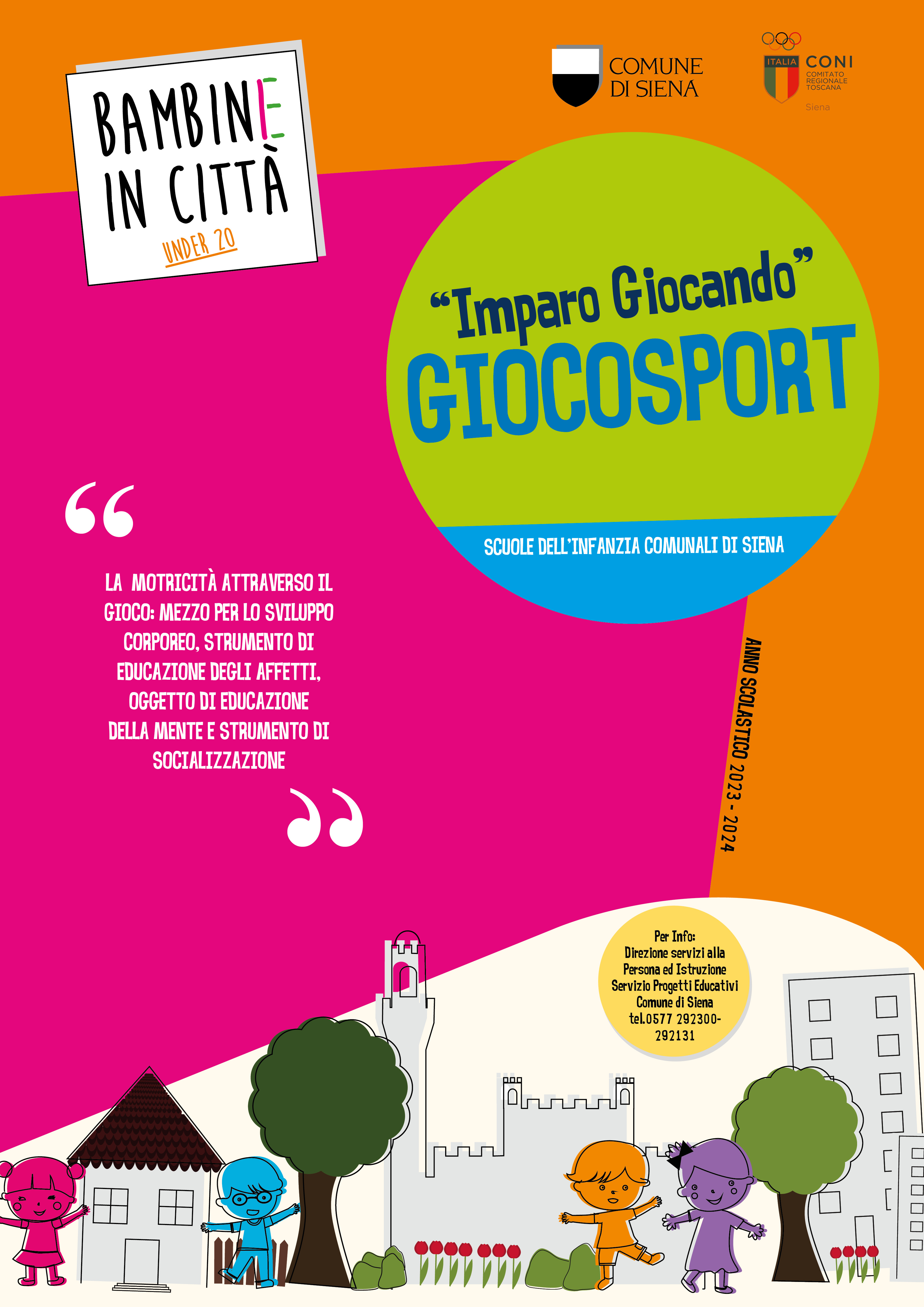 Locandina Imparo giocando-giocosport