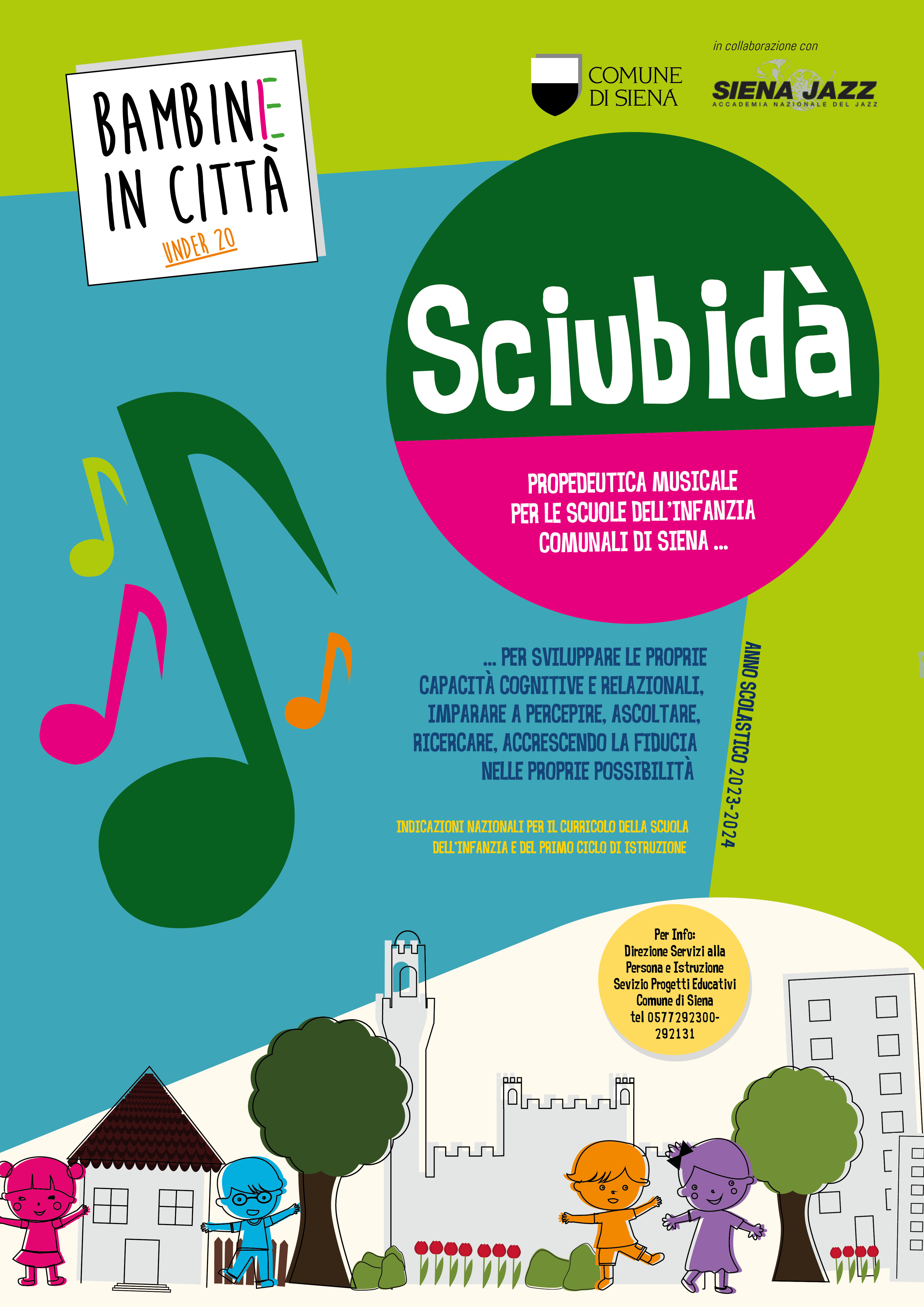 Locandina Sciubidà propedeutica musicale